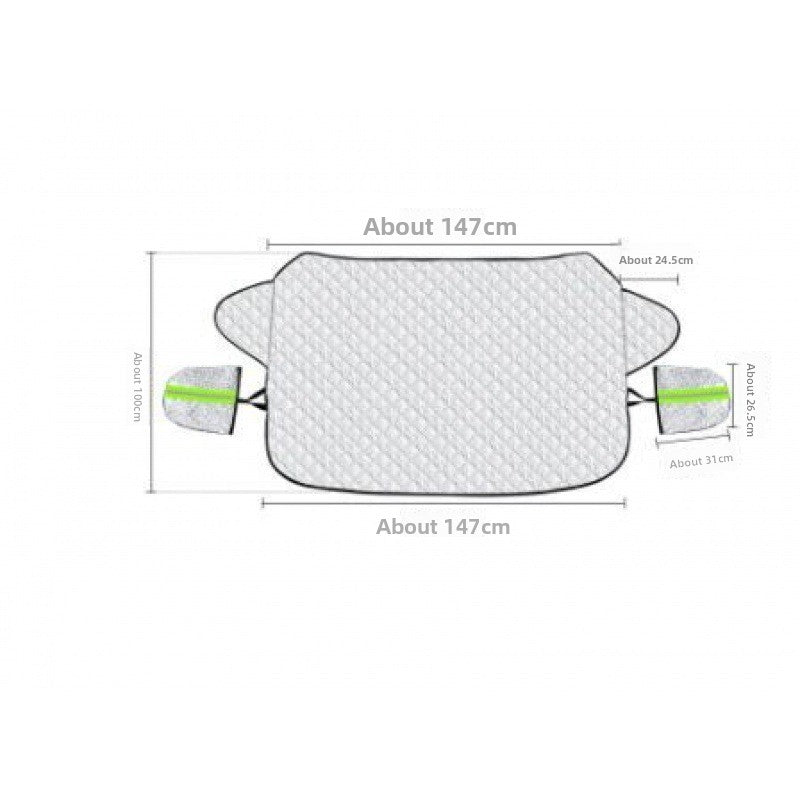 Car front windshield cover