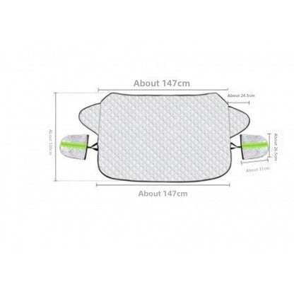 Car front windshield cover