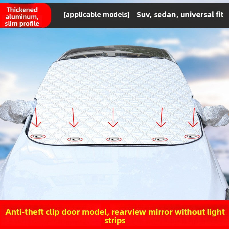 Car front windshield cover
