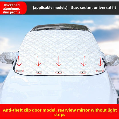 Car front windshield cover