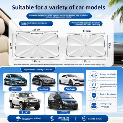 Car Front Windshield Sunshade
