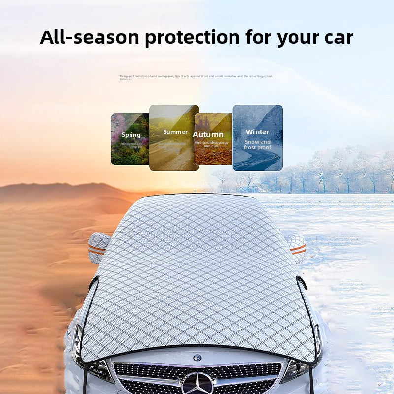 Car glass dust cover