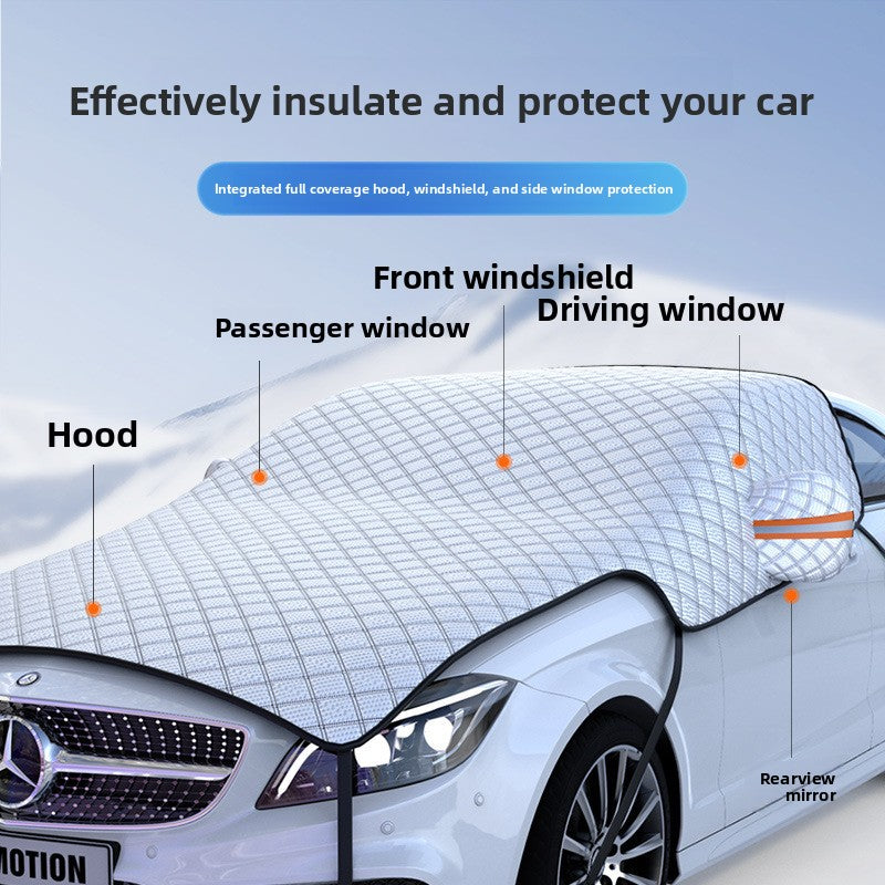 Car glass dust cover