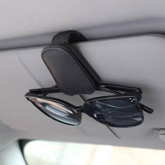 Black pu leather eye clip