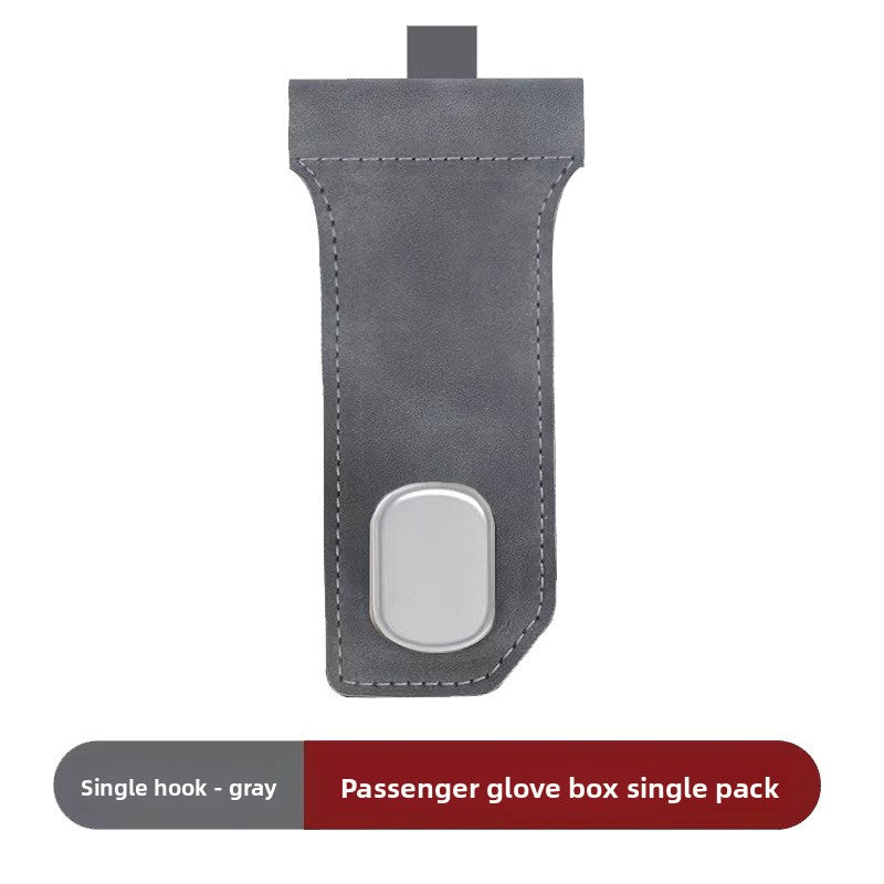 Car Glove Box Hook with Suede Finish