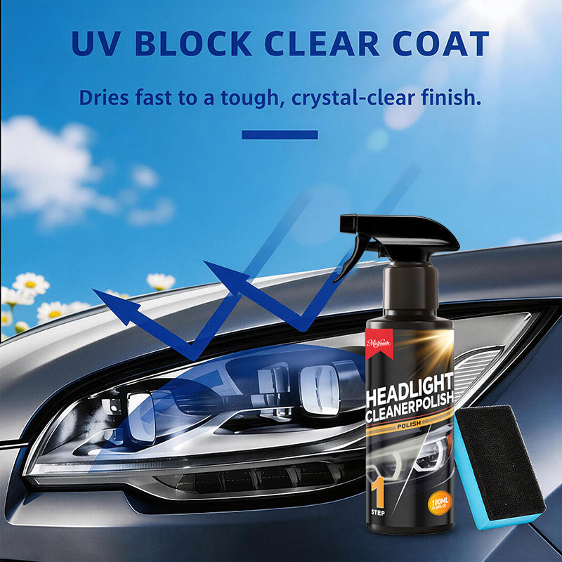 Car Headlight Care Kit for Refurbishment and Surface Protection