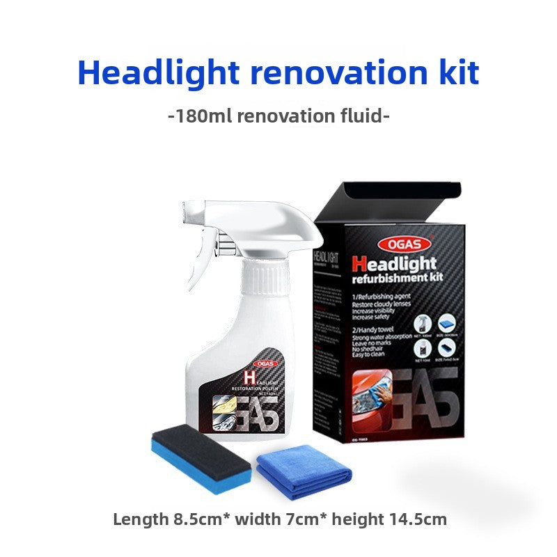 car headlight polish