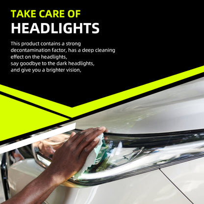 Car Headlight Refurbishment Fluid Coating Kit