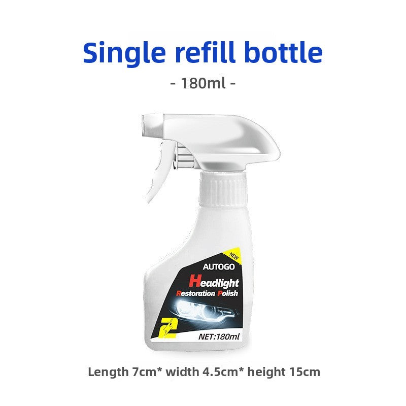 Car Headlight Refurbishment Fluid Coating Kit