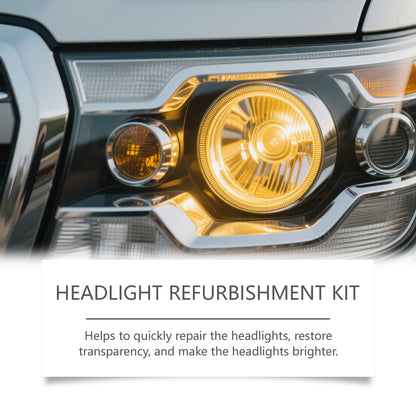 Car Headlight Restoration and Protection Kit