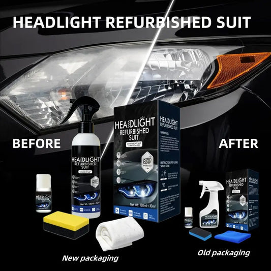 Car Headlight Yellowing Remover