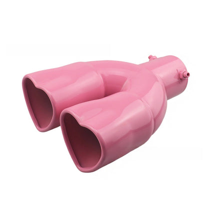 Car Heart-Shaped Tail Pipe Silencer