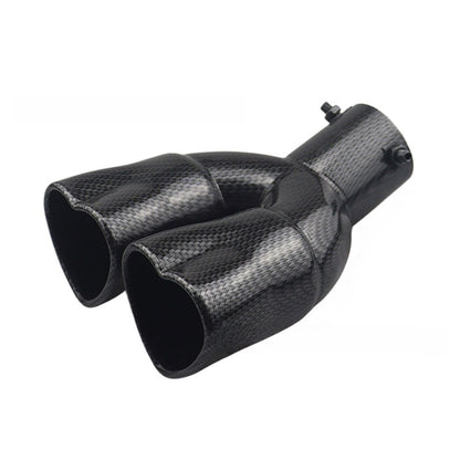 Car Heart-Shaped Tail Pipe Silencer