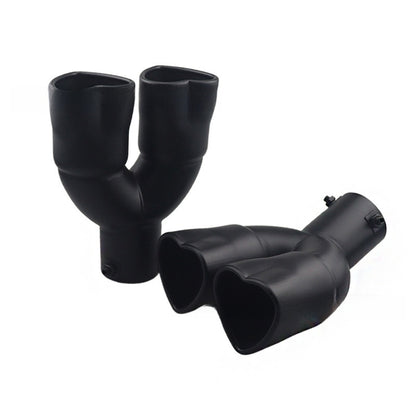 Car Heart-Shaped Tail Pipe Silencer