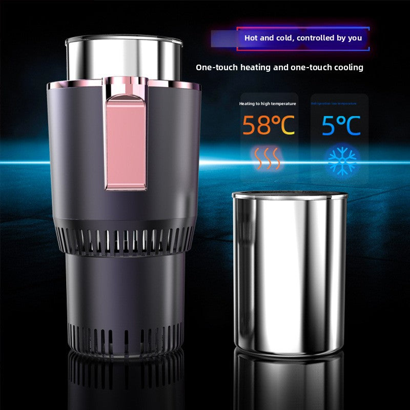 Car Heating Cooling Cup with Temperature Display