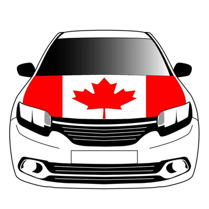 car hood flag