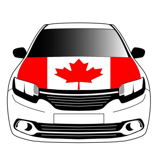 car hood flag