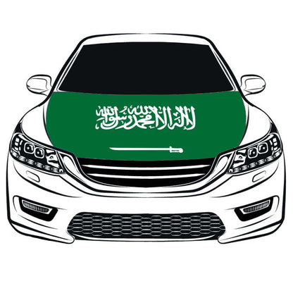 car hood flag