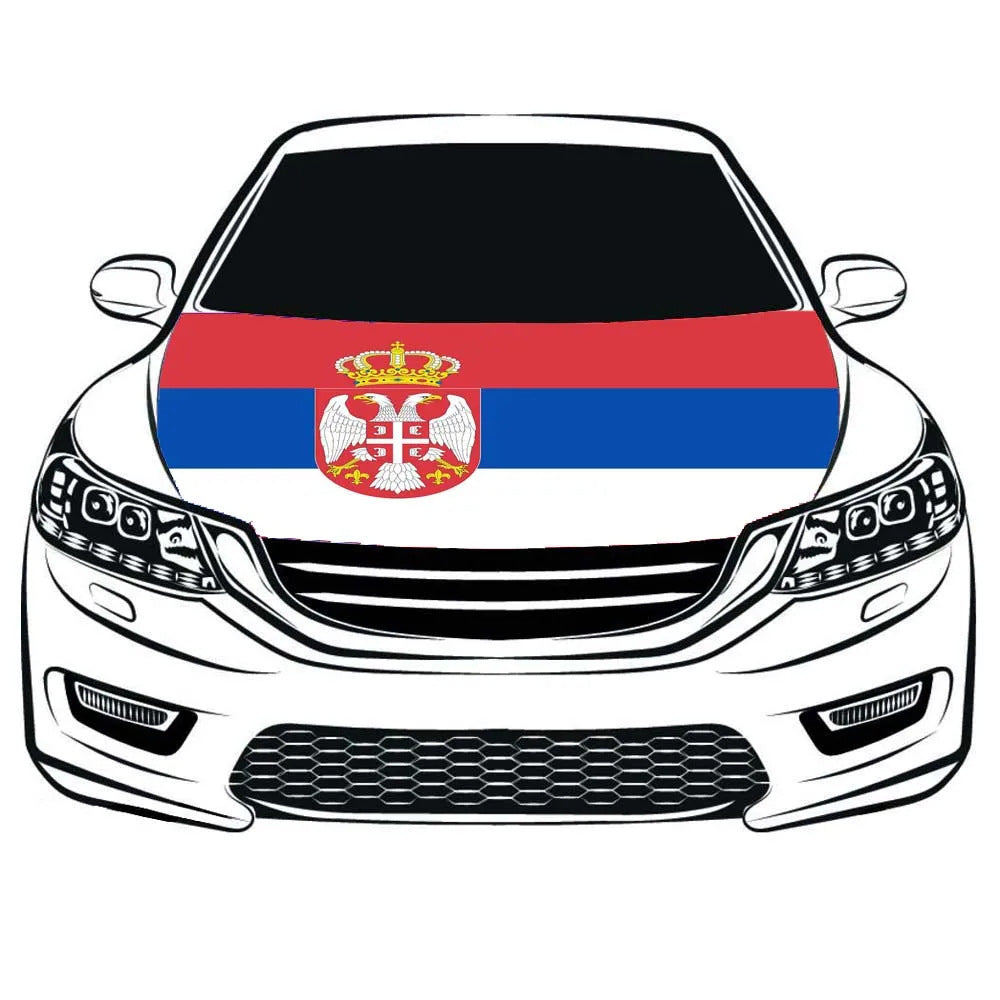 car hood flag