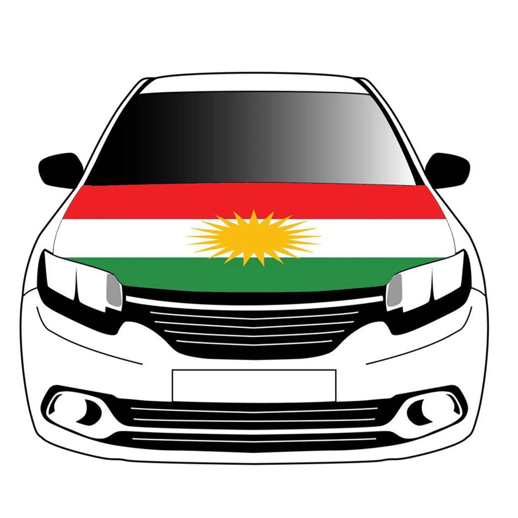 car hood flag