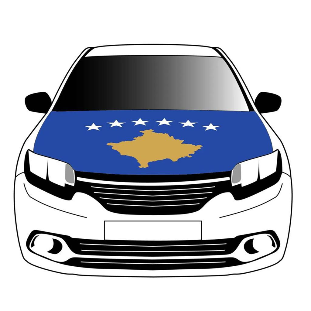 car hood flag