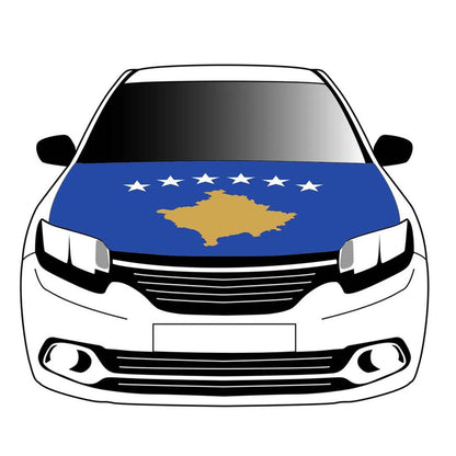 car hood flag
