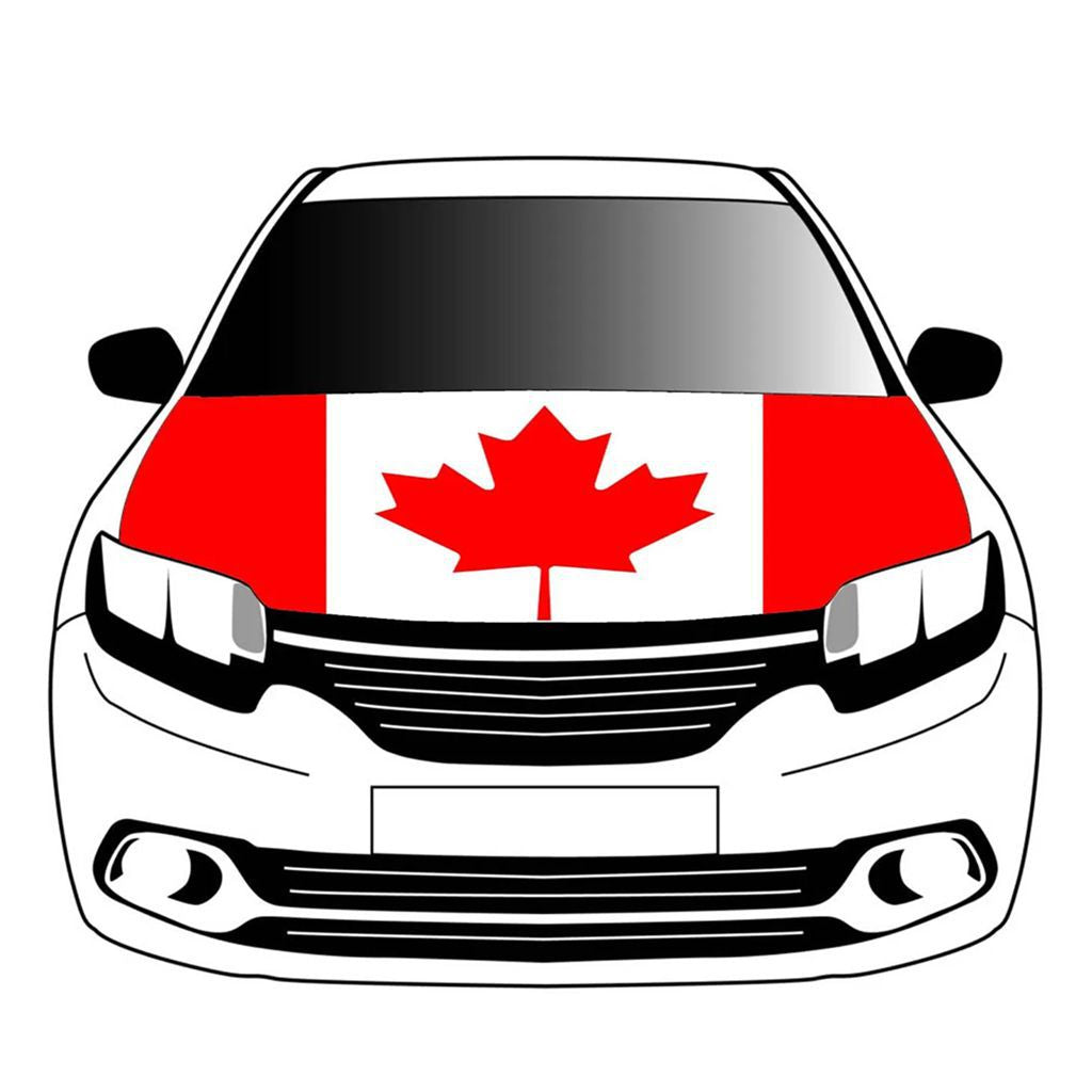 car hood flag
