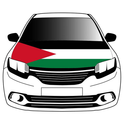 car hood flag