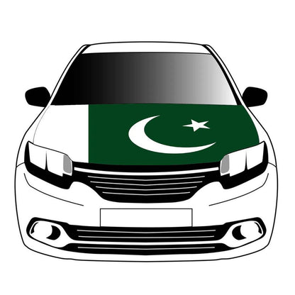car hood flag
