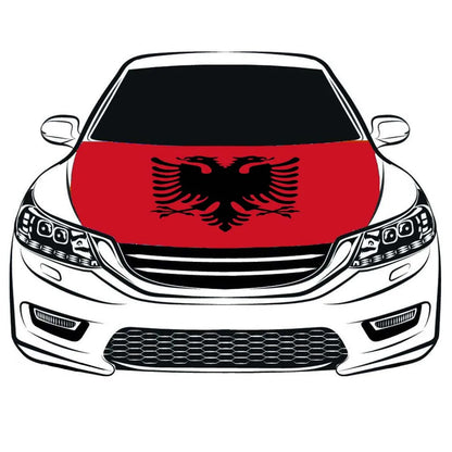 car hood flag