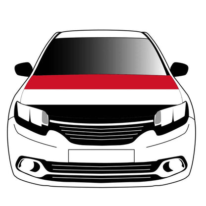 car hood flag
