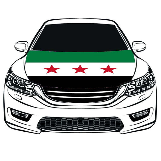car hood flag
