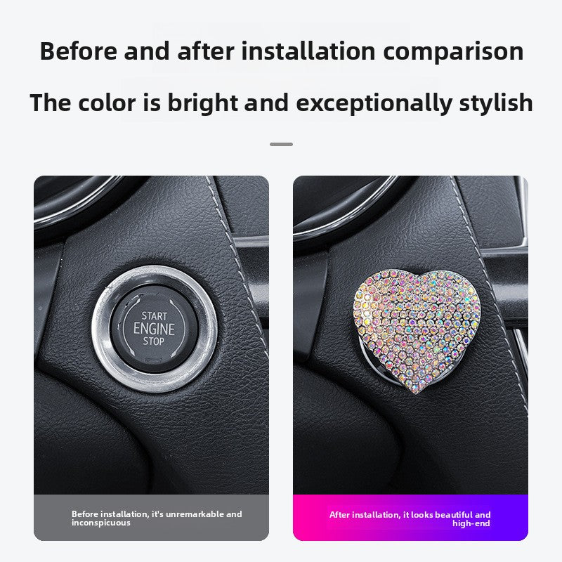 Car Ignition Switch Decorative Cover