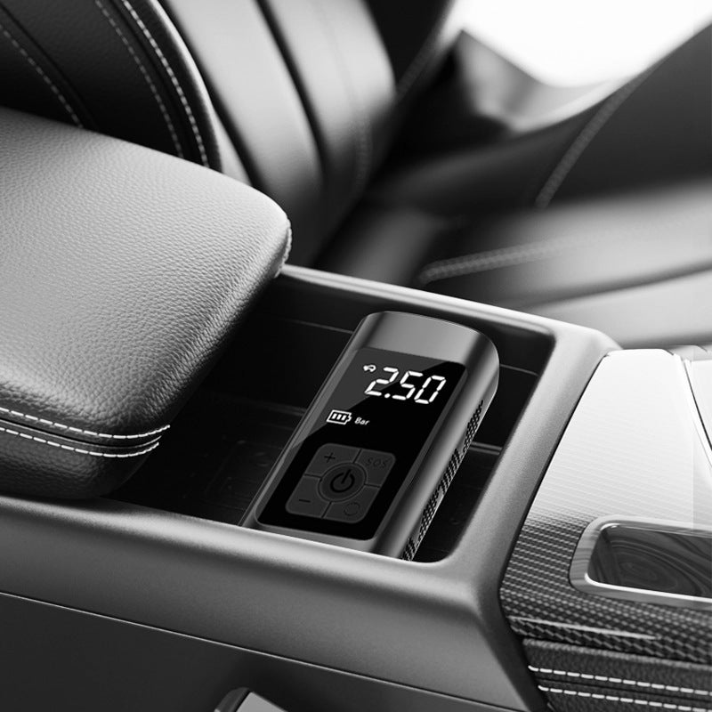 Car Inflator Car Tire Inflator Wireless Digital Display Inflator Car Charging Wireless Automatic Inflator