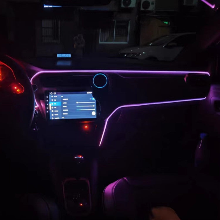 Car interior ambient lighting