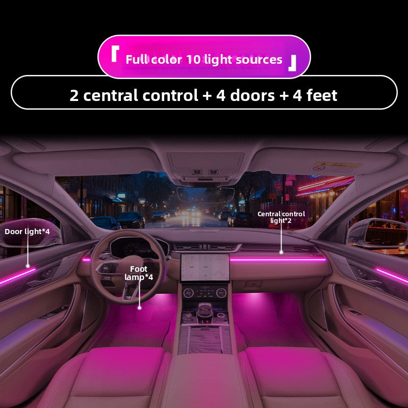 Car Interior Ambient Lighting Kit