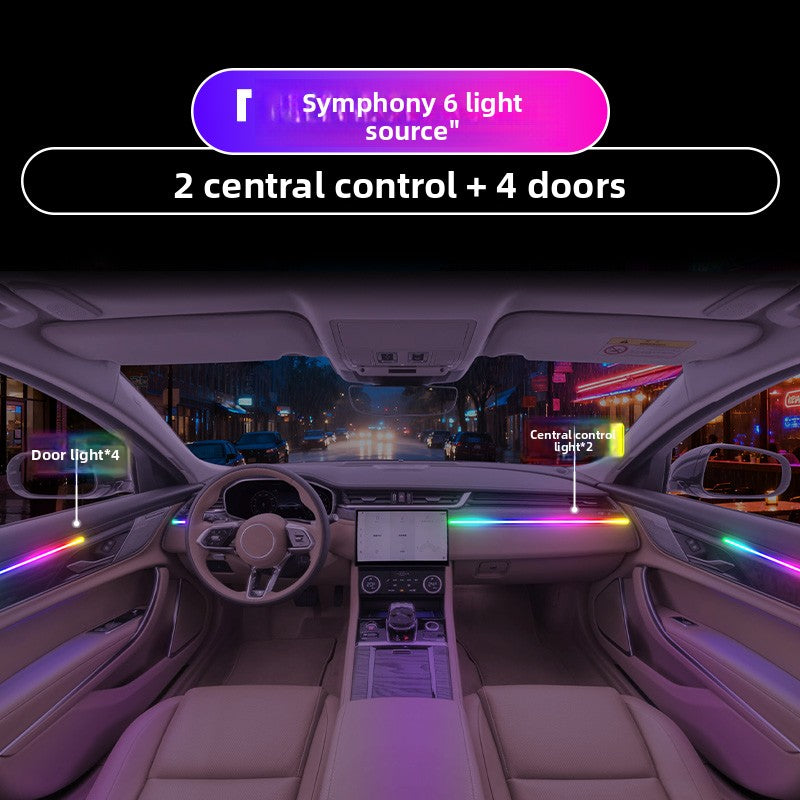Car Interior Ambient Lighting Kit