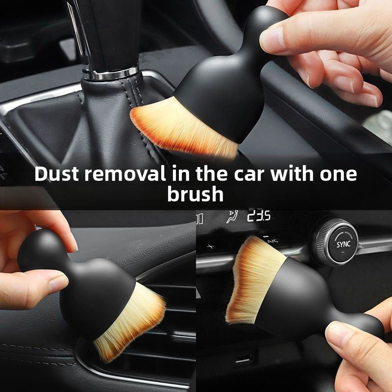 Car Interior Cleaning Brush with Dust Cover