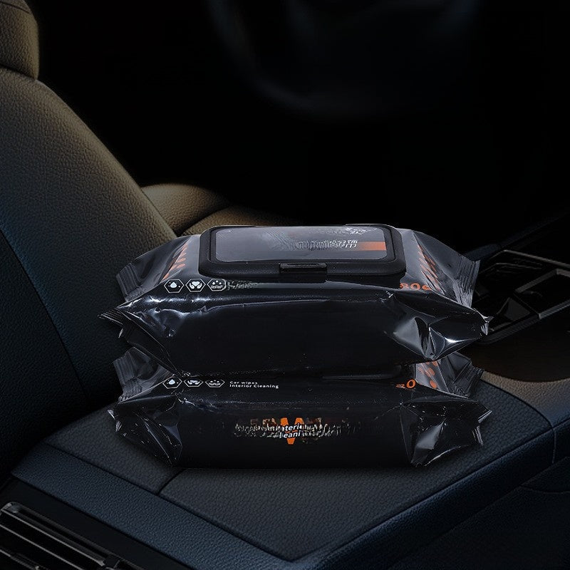 Car interior coating cleaning wipes