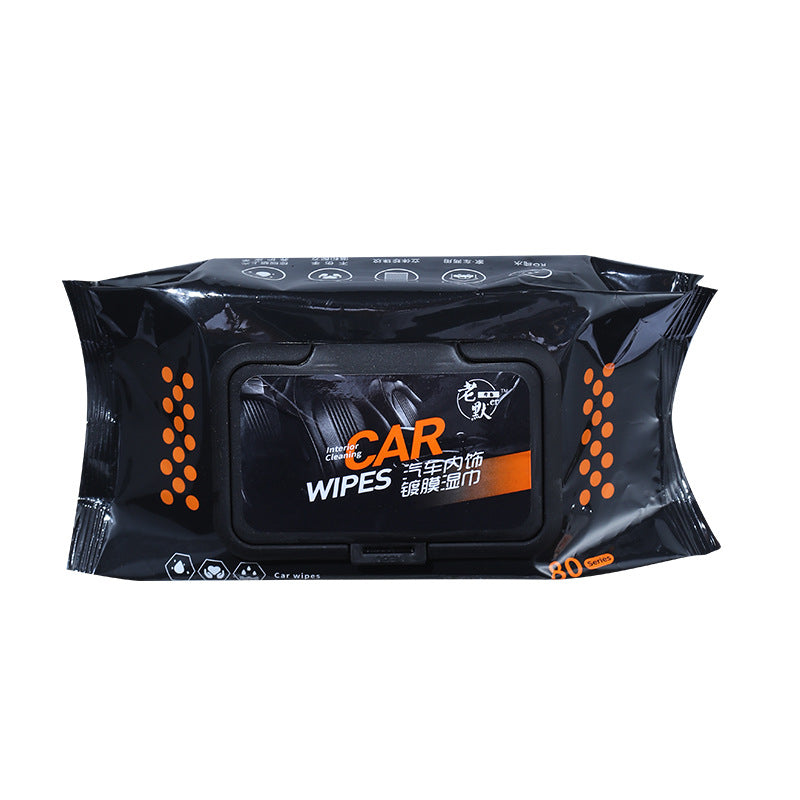 Car interior coating cleaning wipes