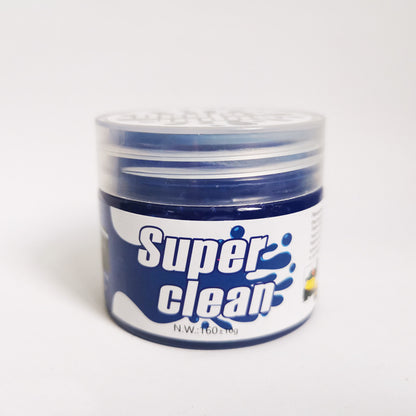 Car interior gap cleaning rubber sheet