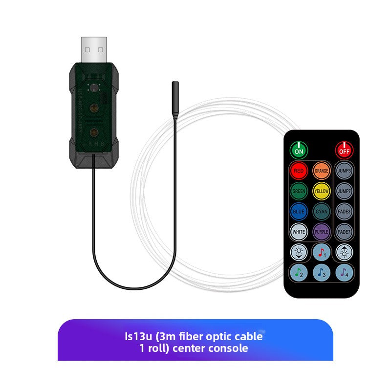 Car Interior LED Ambient Light Strip with Voice Control