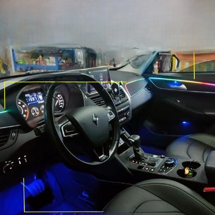 Car Interior LED Ambient Lighting