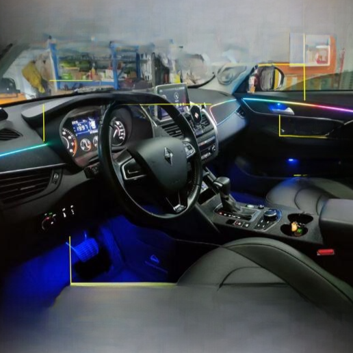 Car Interior LED Ambient Lighting