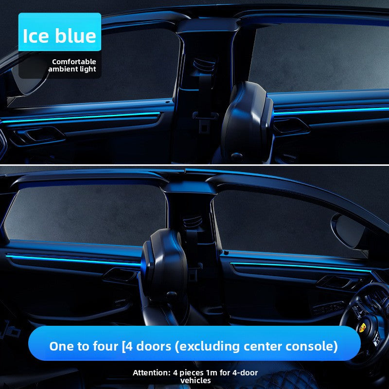 Car Interior LED Atmosphere Light Strips