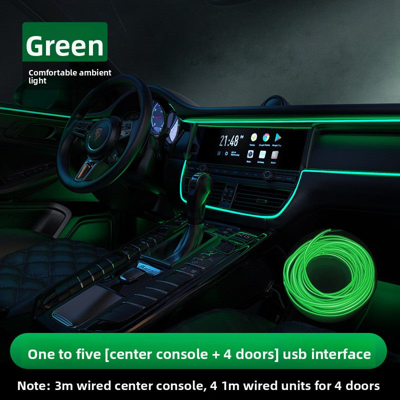 Car Interior LED Atmosphere Light Strips