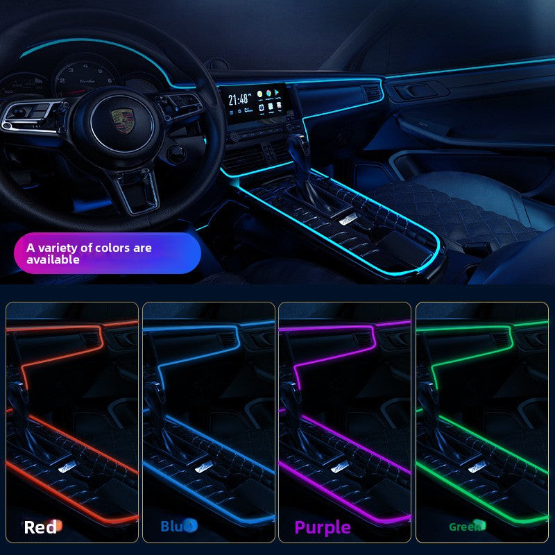 Car Interior LED Atmosphere Light Strips