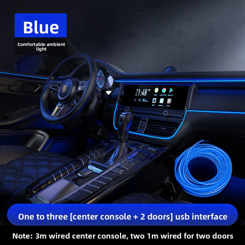 Car Interior LED Atmosphere Light Strips