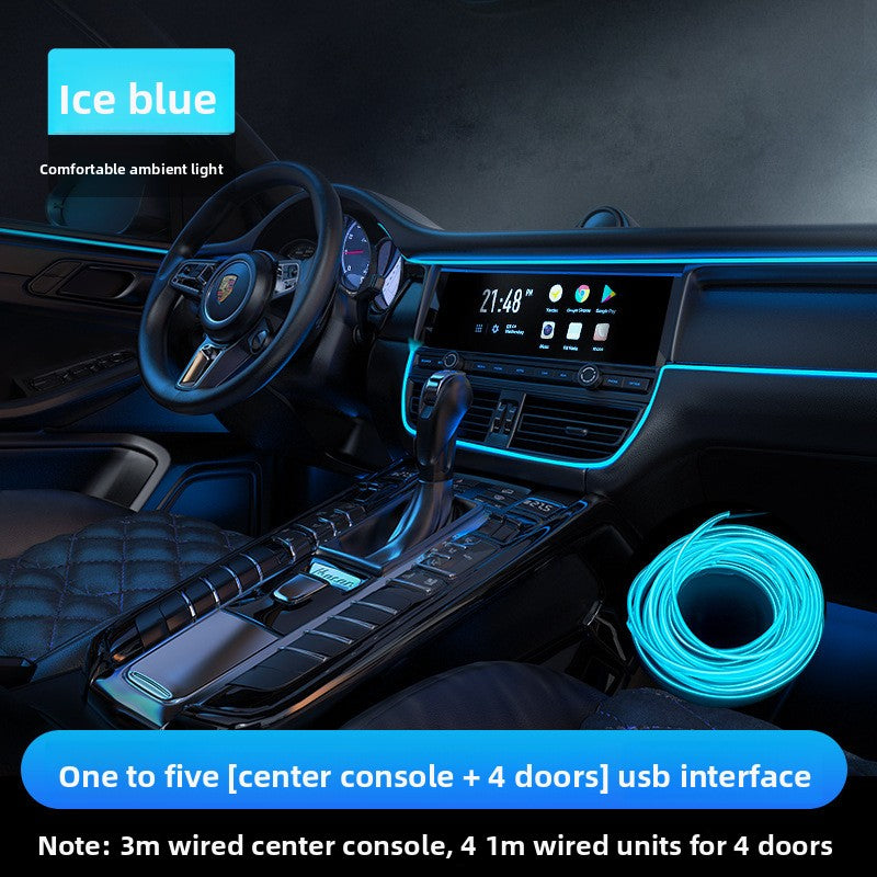 Car Interior LED Atmosphere Light Strips