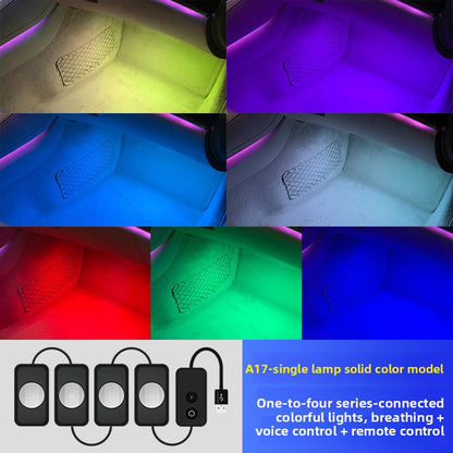 Car Interior LED Atmosphere Lighting